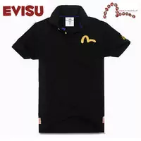 t shirt evisu coton discount hombre 2013 japan style bourse noir